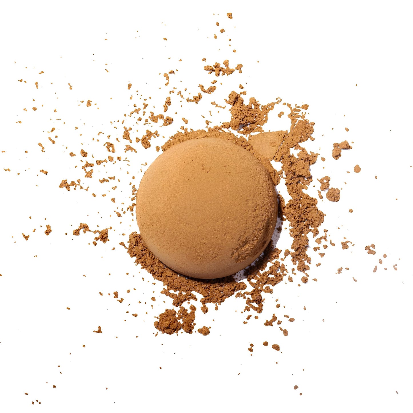 Hojicha por gömb alakban, enyhén pörkölt barna árnyalat